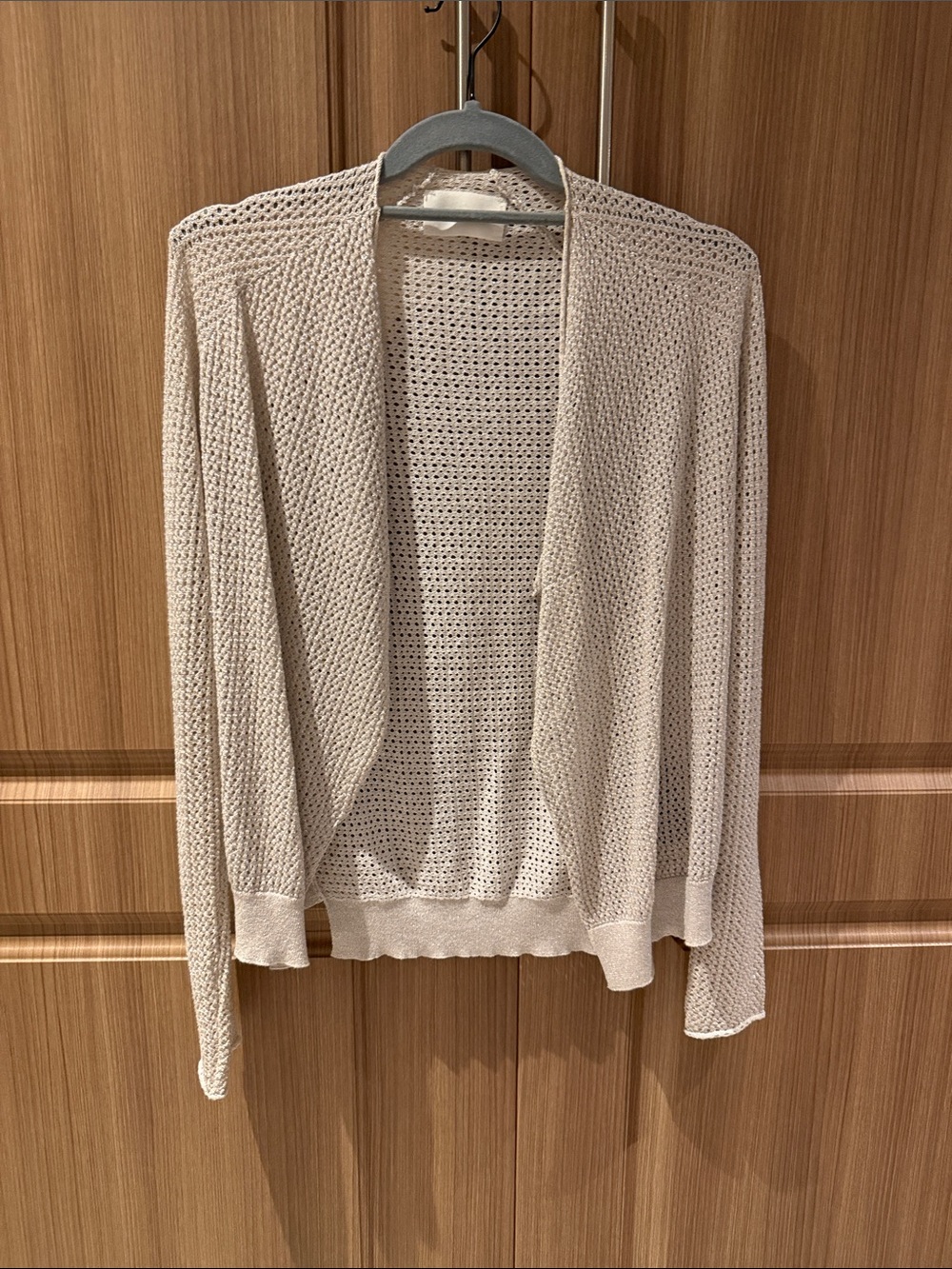 Zadig & Voltaire Cream Open-Weave Women's Cardigan